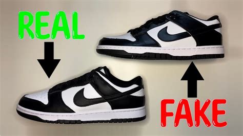 nike panda fake vs real|nike dunks counterfeit panda.